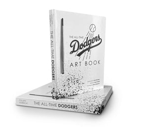 The All-Time Dodgers Book - Limited Edition: Signed by artist, Dave Hobrecht